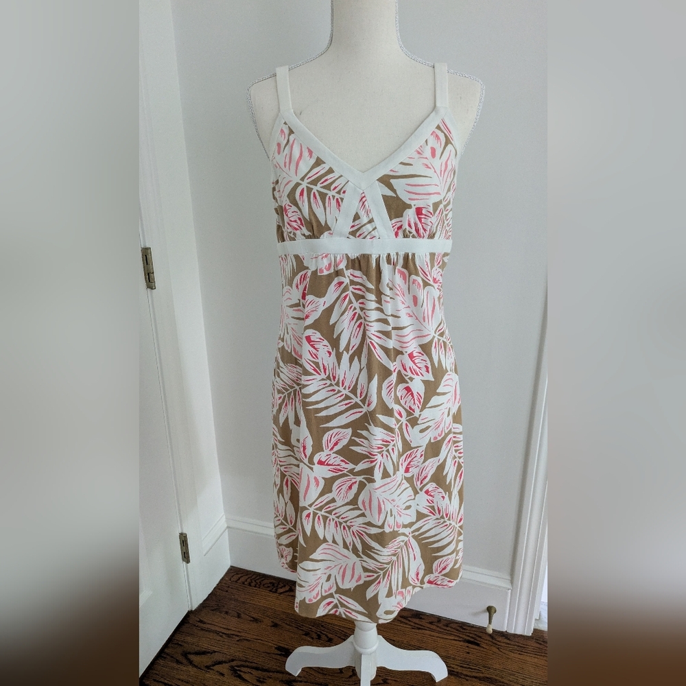 Tommy Bahama Sleeveless Tropical Print Sundress, size medium